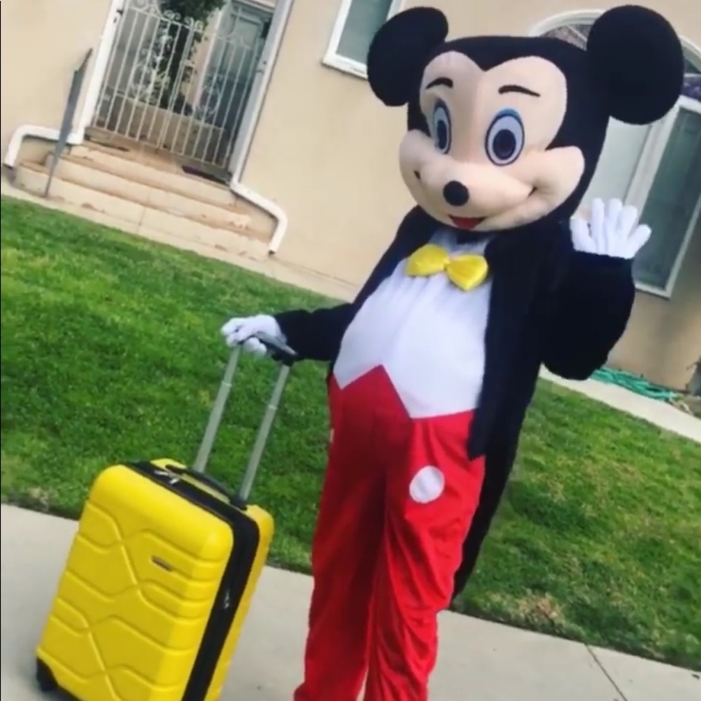 Mickey mouse mascoat coatume